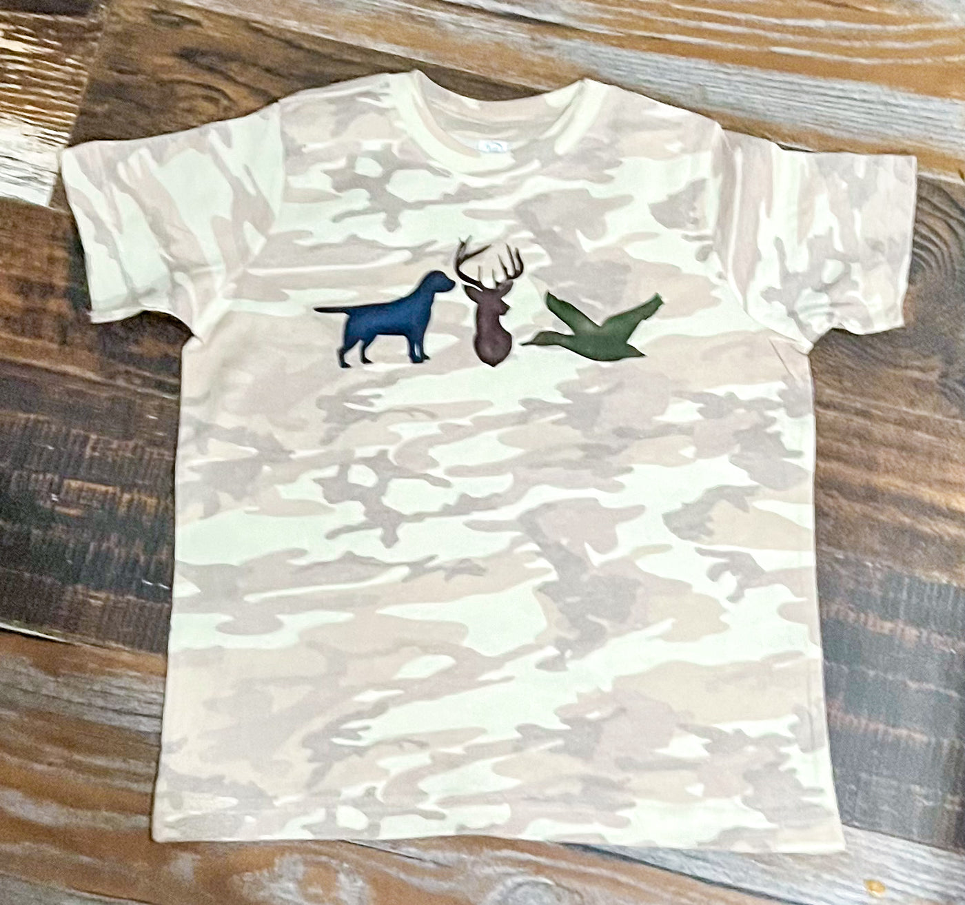 Dog, Deer, & Bird Tee