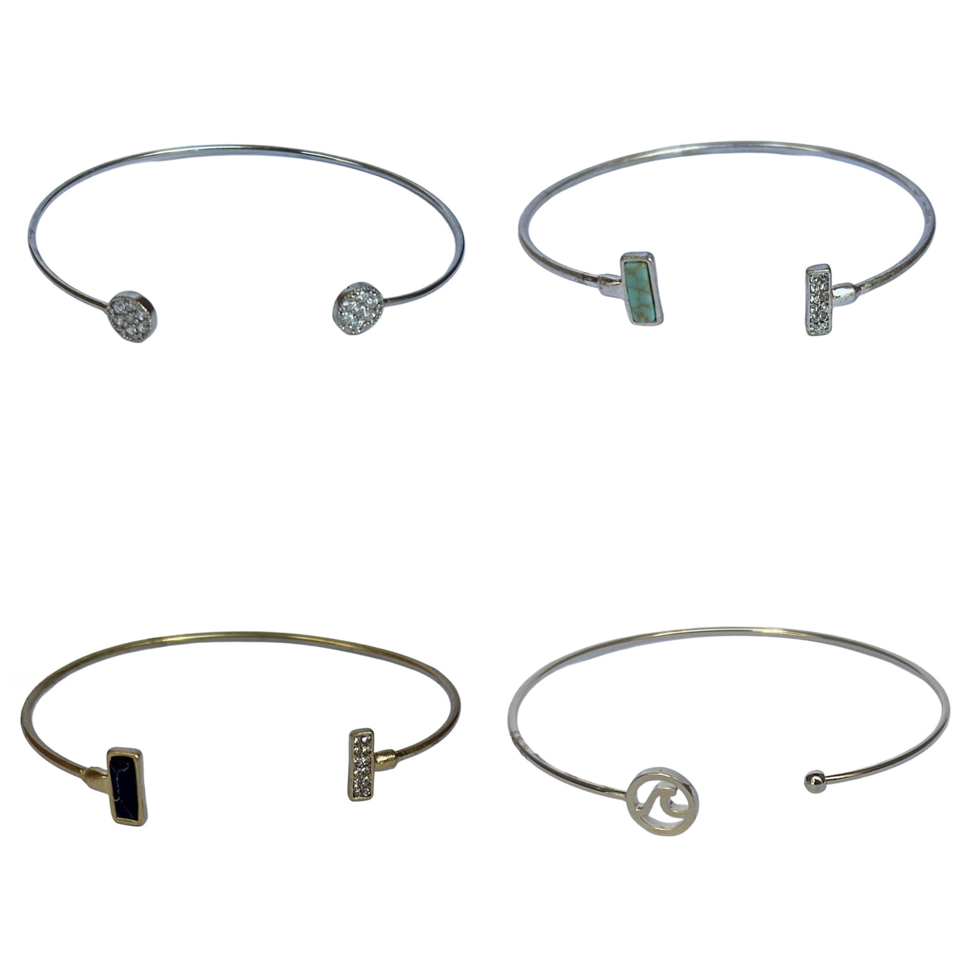 Open Cuff Bracelet (4 Styles)
