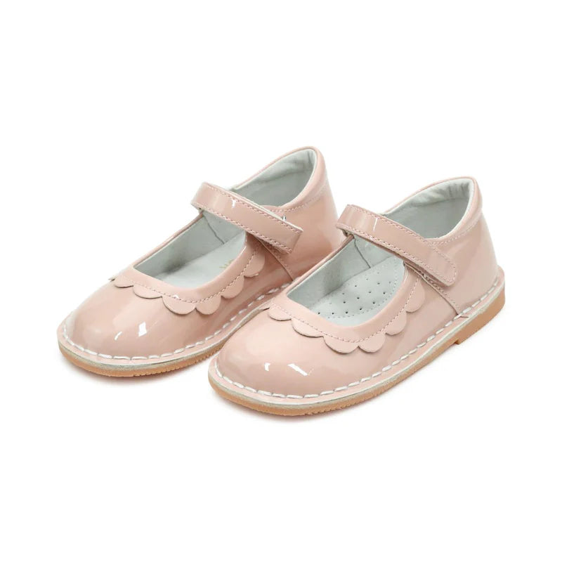 Violette Petal Mary Jane Patent Rose