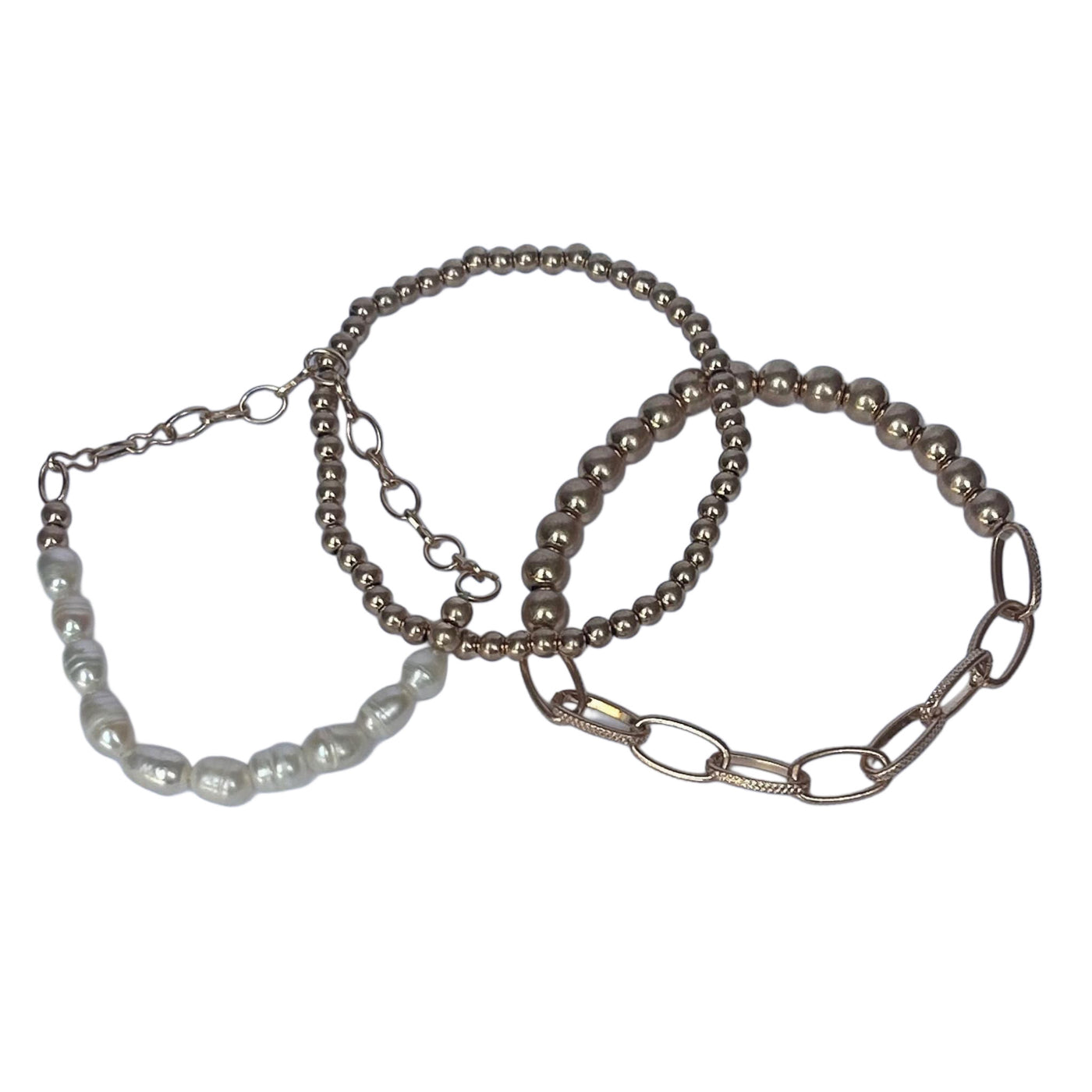 Gold Bracelet Set (Set of 3)