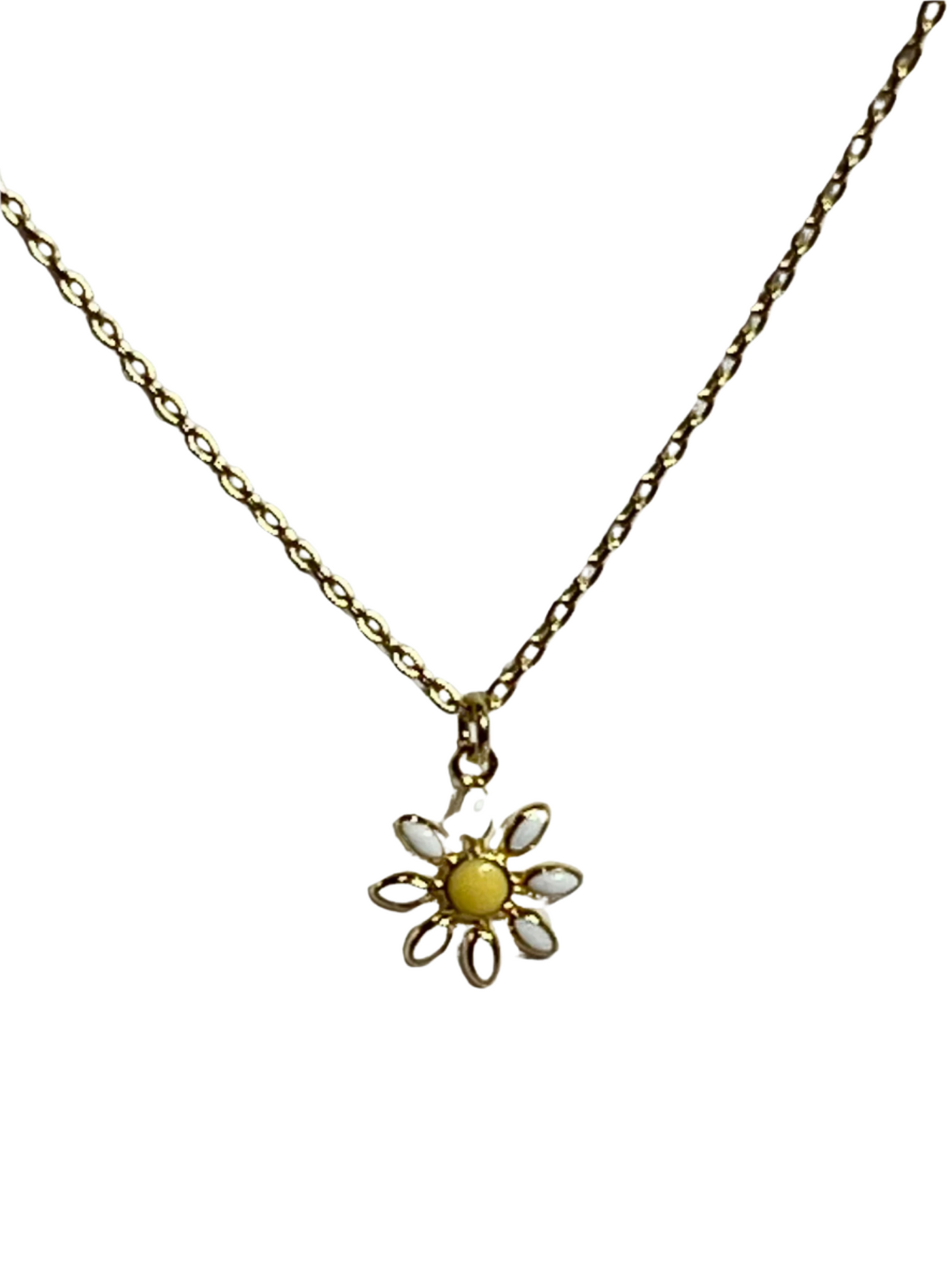 White Flower Necklace