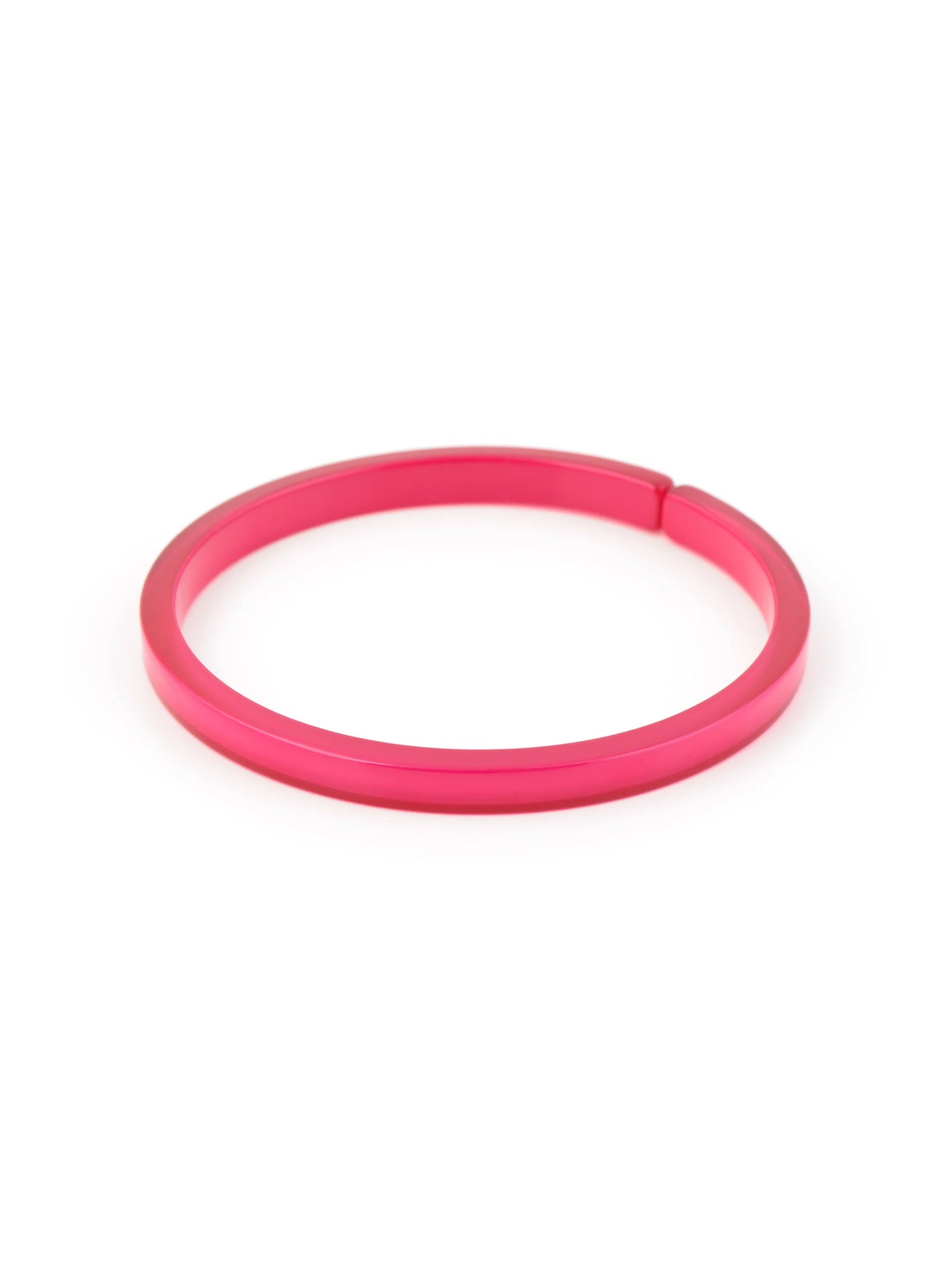 Love Stack Resin Acrylic Bracelet (Various Colors)