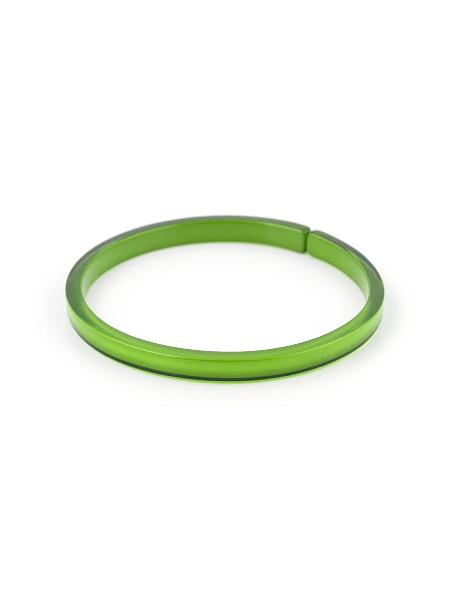 Love Stack Resin Acrylic Bracelet (Various Colors)