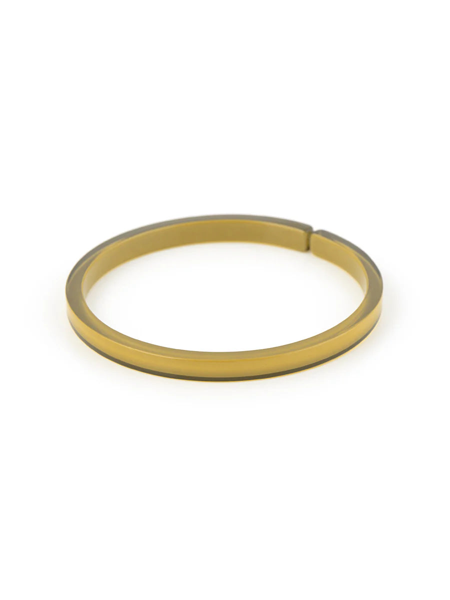 Love Stack Resin Acrylic Bracelet (Various Colors)