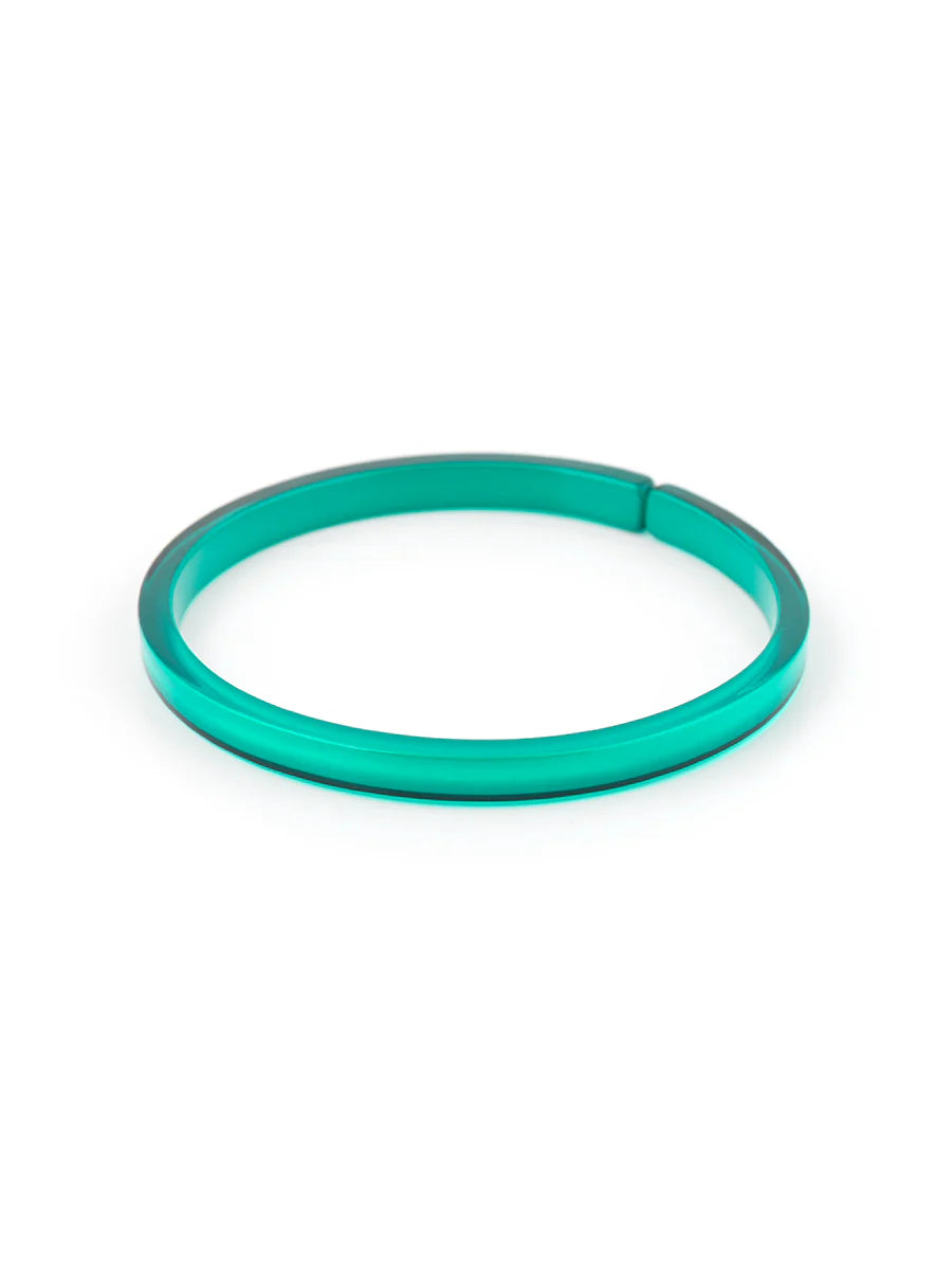 Love Stack Resin Acrylic Bracelet (Various Colors)