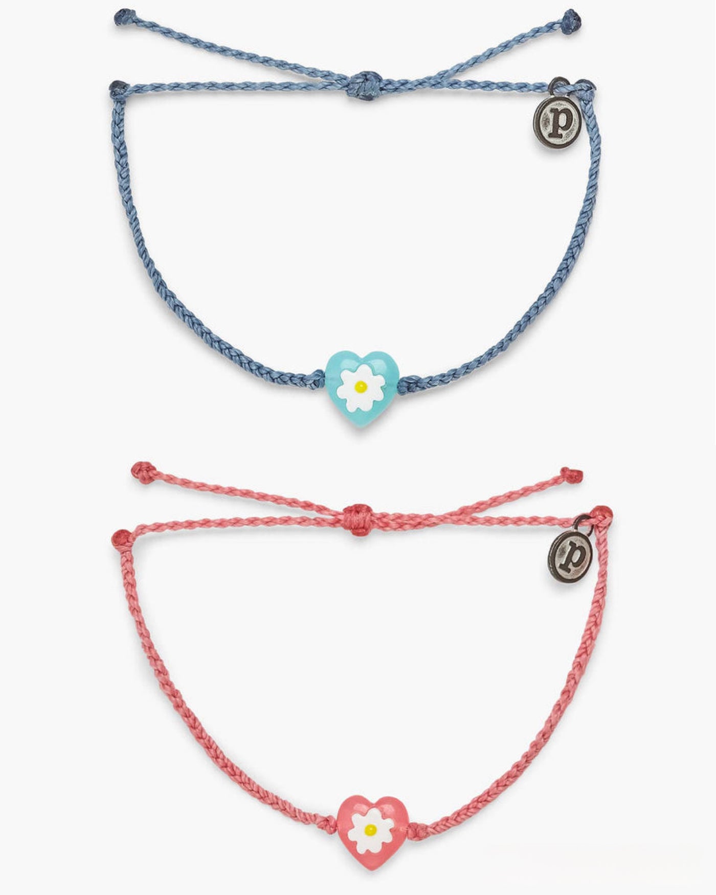 Daisy Heart Bead Bracelet (2 Colors)