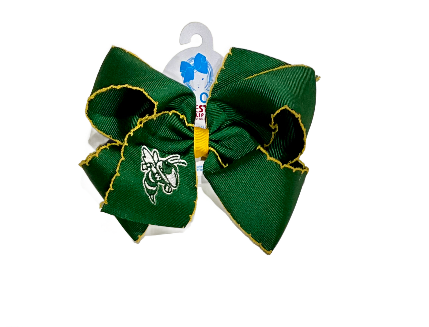Wee Ones Green Hornets King Bow
