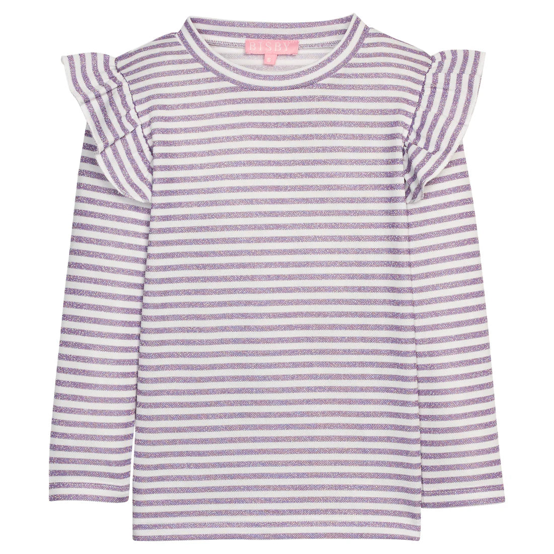 Sadie Top Sugarplum Stripe