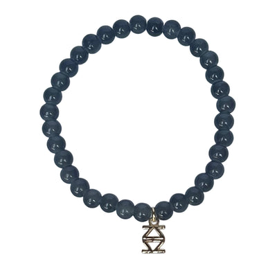 Small Glass Bead Stretch Bracelet  (Various Colors)