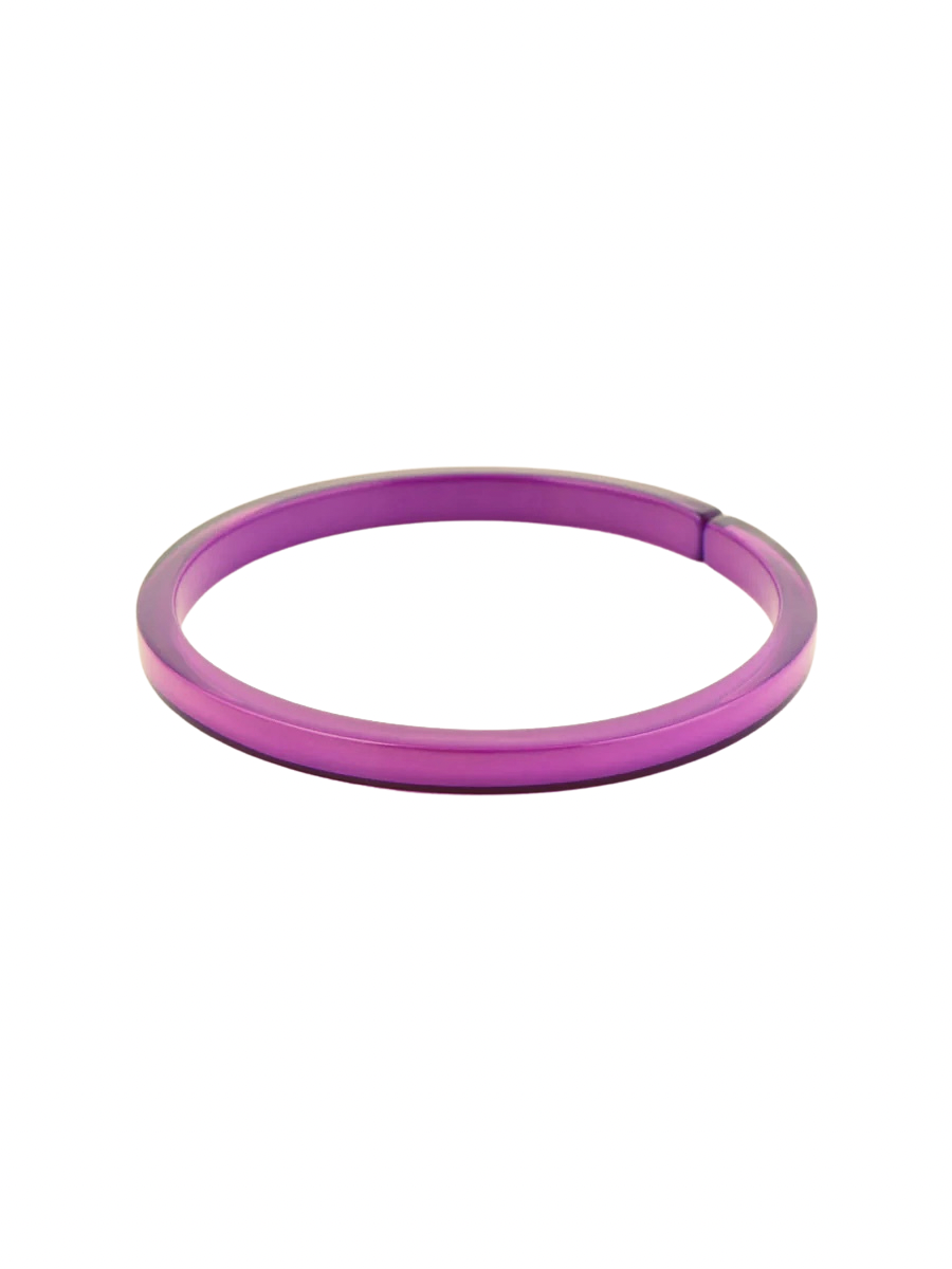 Love Stack Resin Acrylic Bracelet (Various Colors)