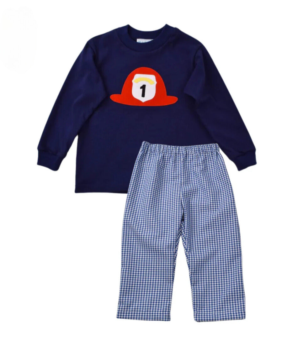 LS Firehat Tee & Pant Set