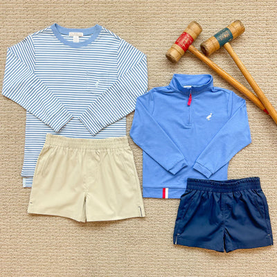 Prepletic Sheffield Shorts Nantucket Navy Saratoga Stone