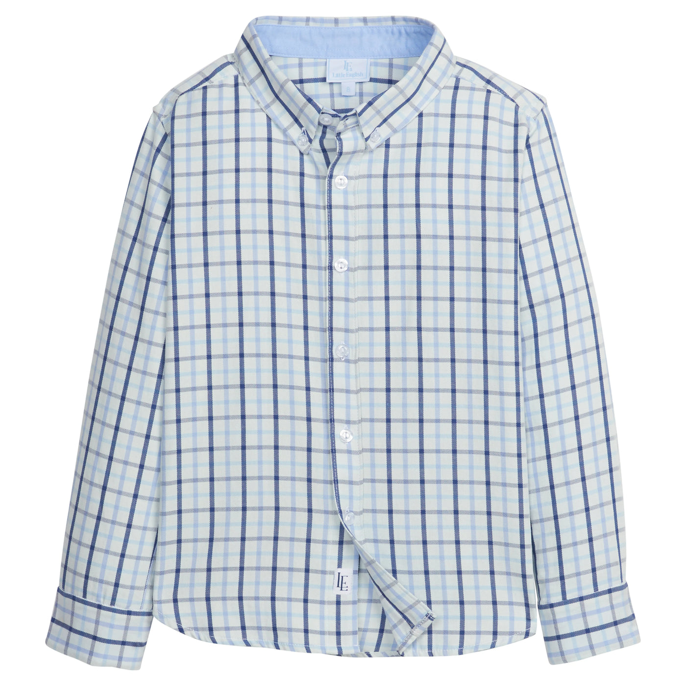 Button Down Shirt Blue Ridge Plaid