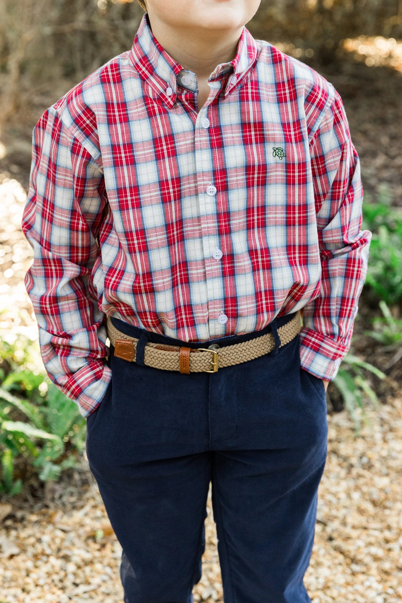 Button Down Cranberry