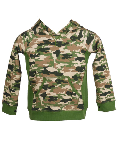 Hoxie Hooded Sweatshirt Woodland Camo