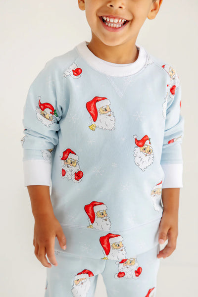 Cassidy Comfy Crewneck Dear Santa Boys