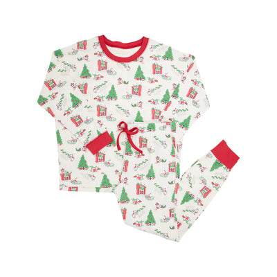 Callahan Cabernet Lounge Set Classic Christmas