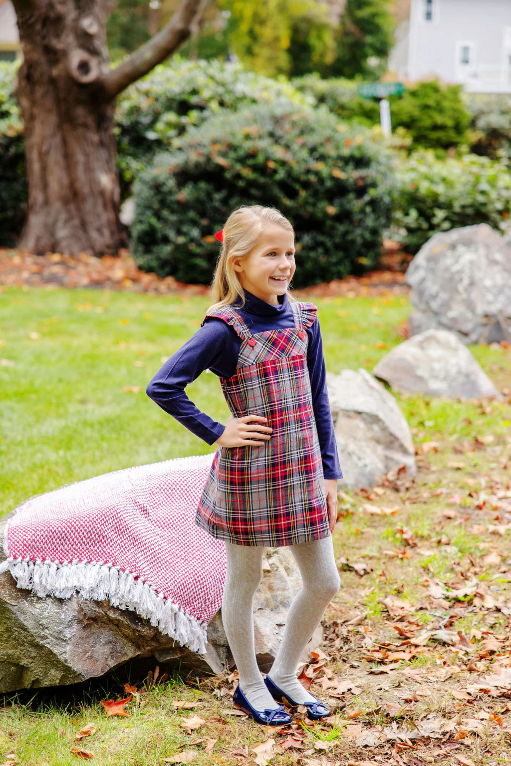 Julia Jumper Park Lane Plaid Flannel