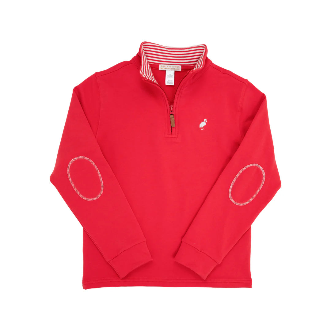 Hayword Half Zip Richmond Red WAW Stork