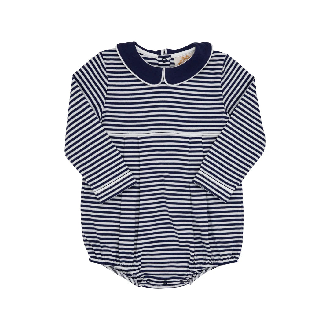 LS Bradford Bubble Nantucket Navy Stripe