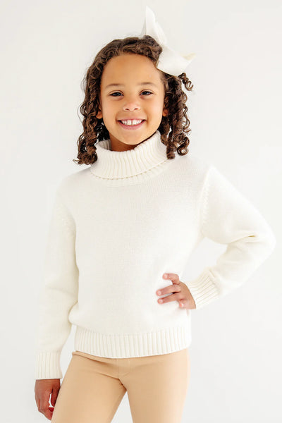 Townsend Turtleneck Sweater Palmetto Pearl