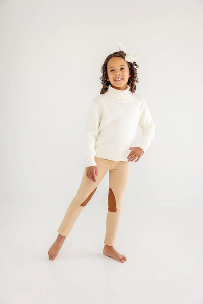 Townsend Turtleneck Sweater Palmetto Pearl