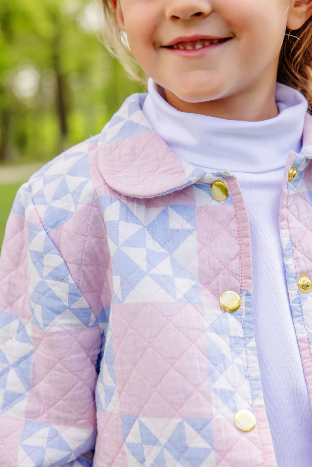 Kendall Quilted Coat Cobble Court Quilt