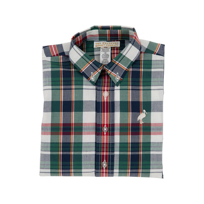 Dean's List Dress Shirt Field Park Plaid