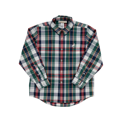 Dean's List Dress Shirt Field Park Plaid