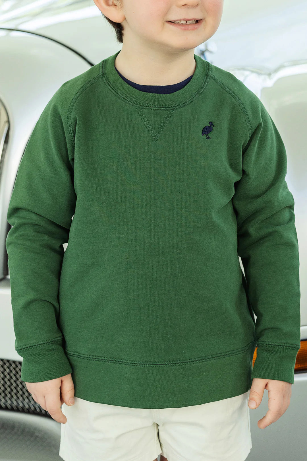 Cassidy Comfy Crewneck Grier Green