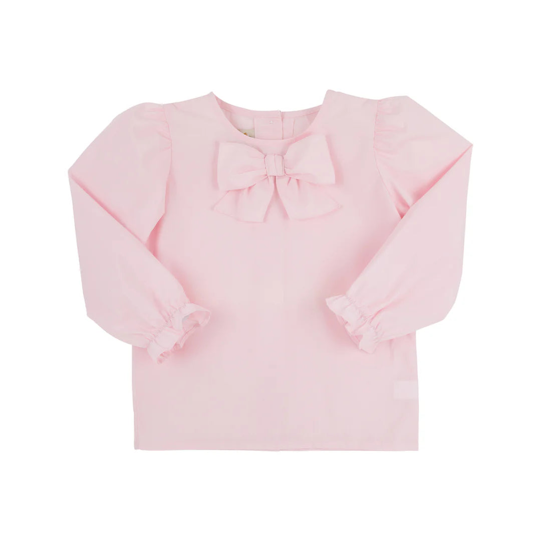 Beatrice Bow Blouse Palm Beach Pink