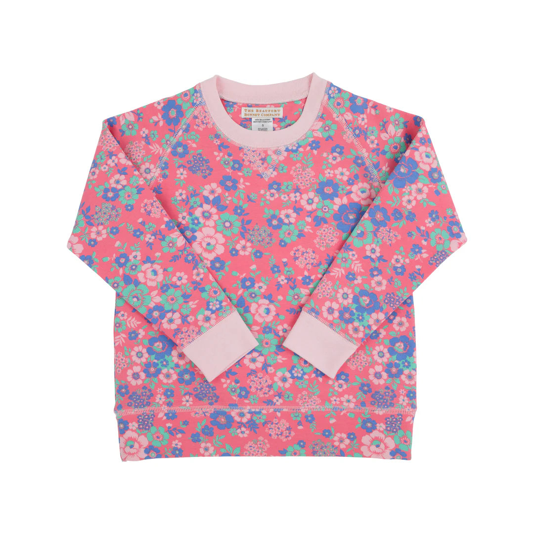 Cassidy Comfy Crewneck Mt Paran Mini Floral