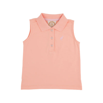 Sleeveless Anna Price Polo Pompano Peach