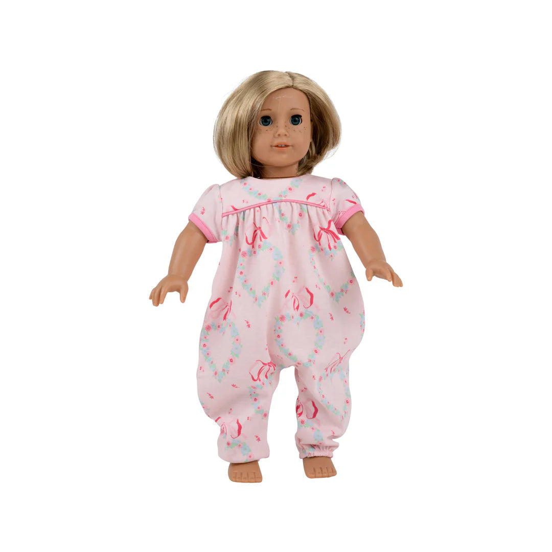 Dolly's Penny's Playsuit Fancy Like Floral - Palm Beach Pink