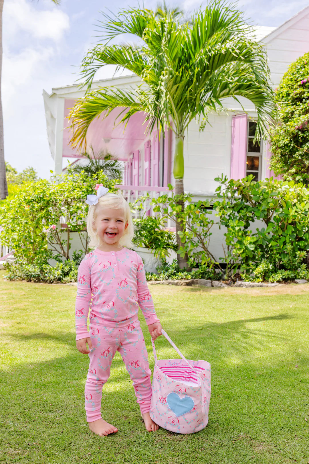 Buckets of Love Fancy Like Floral - Palm Beach Pink