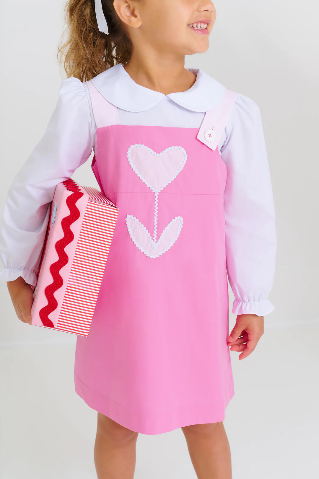 Jillian Jumper Applique Heart Tulip