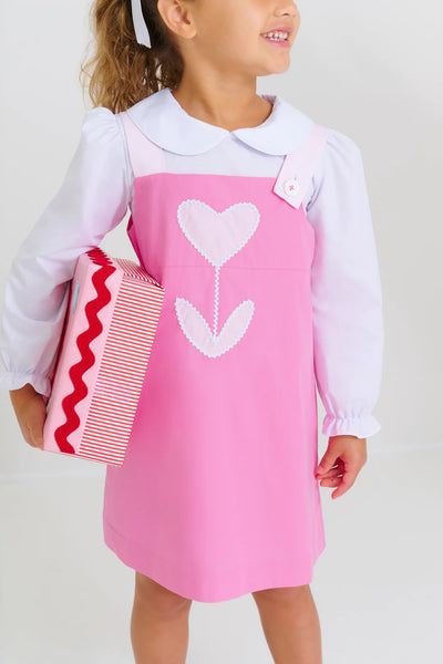 Jillian Jumper Applique Heart Tulip