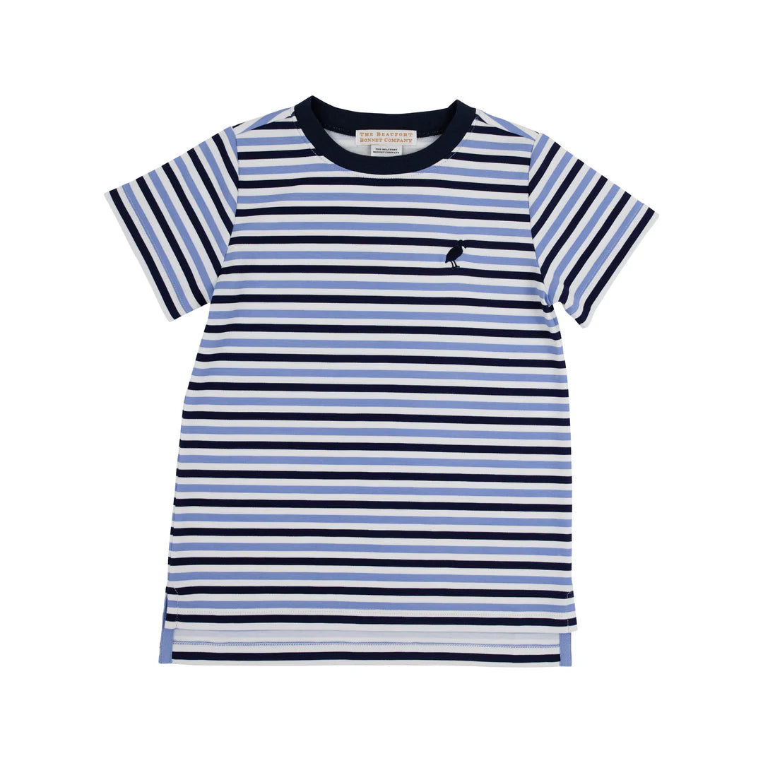 Carter Crewneck Kennedy Cruise Stripe Nan Navy