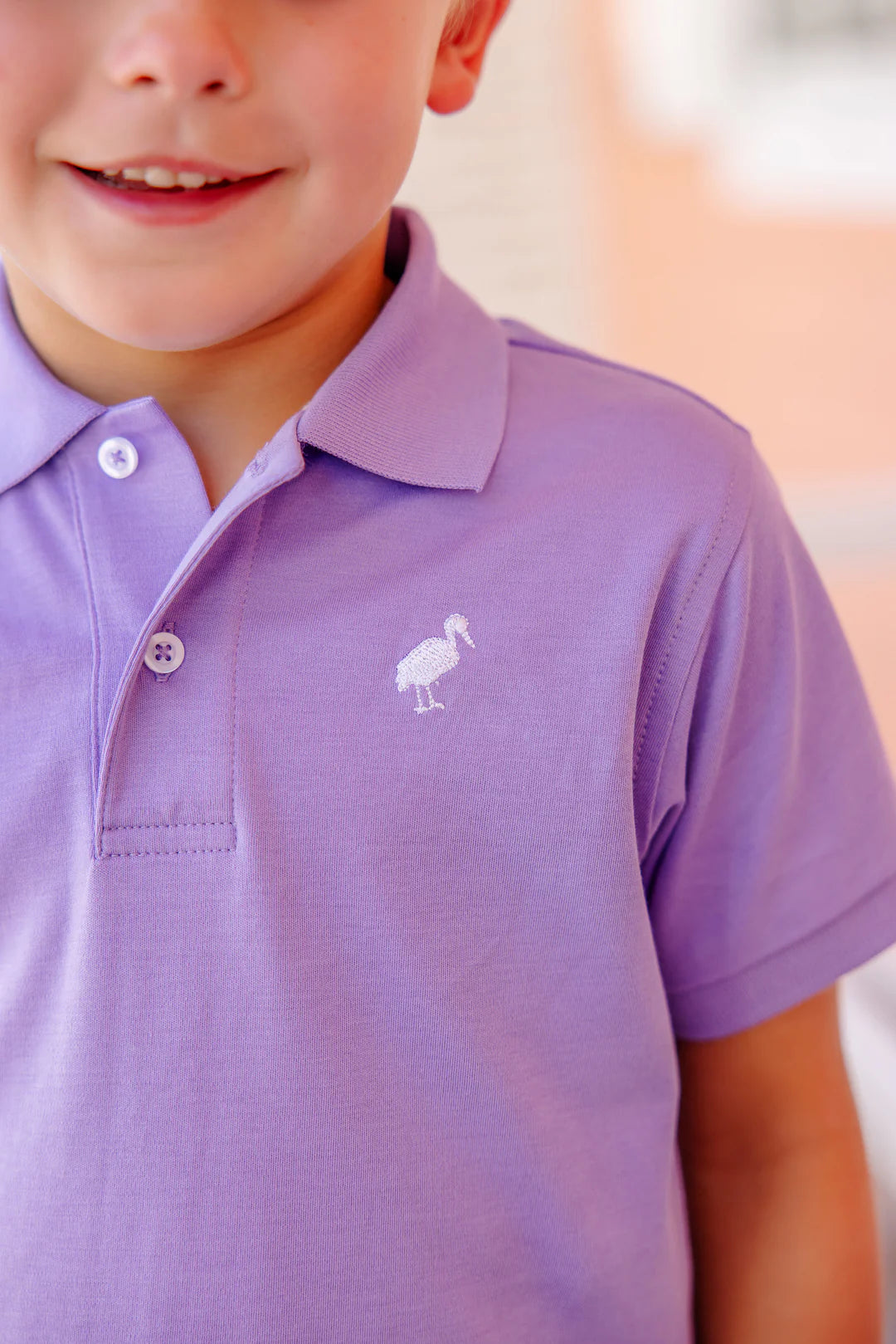 Prim and Proper Polo SS Palisades Purple WAW