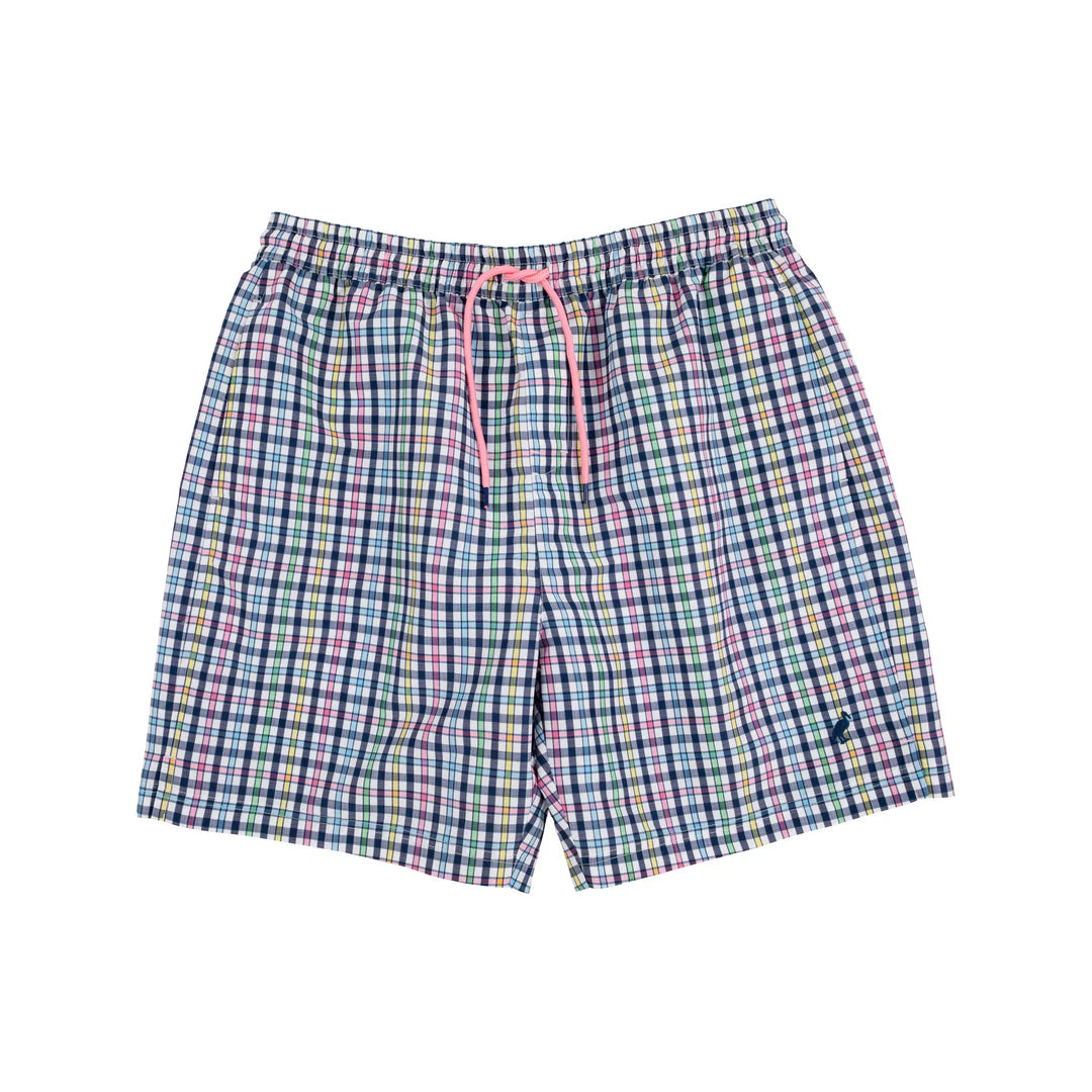 Toddy Swim Trunks Pier Pointe Plaid