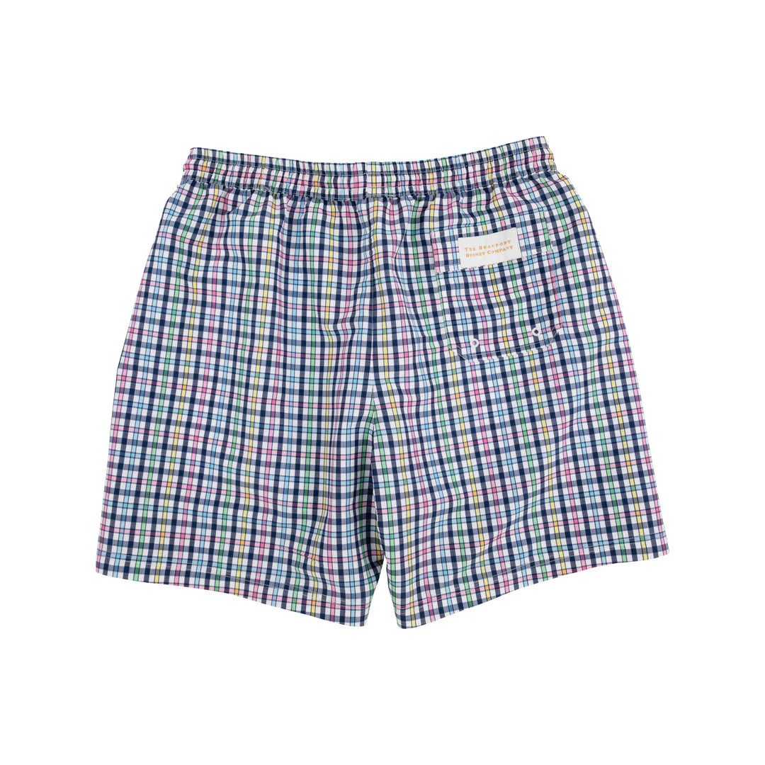 Toddy Swim Trunks Pier Pointe Plaid