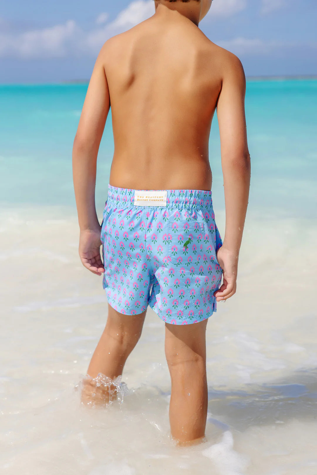 Tortola Swim Trunks Holly Hills Hand Block