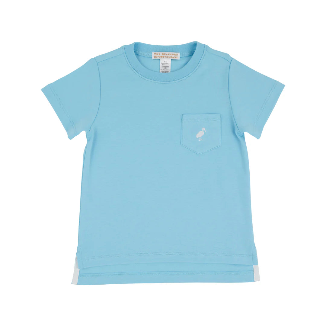 Carter Pocket Crewneck Brookline Blue WAW SS