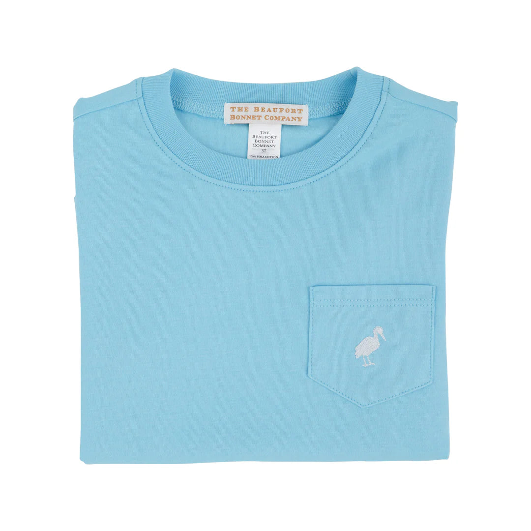 Carter Pocket Crewneck Brookline Blue WAW SS