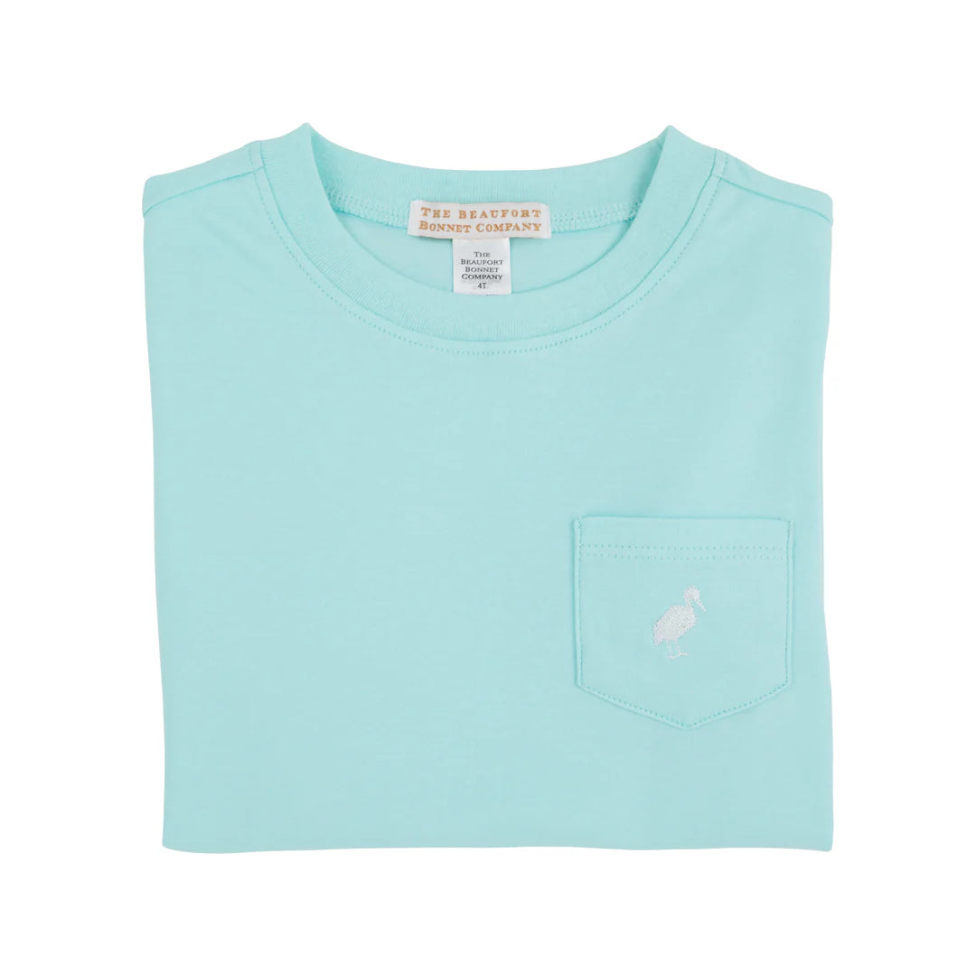 Carter Pocket Crewneck Edisto Egg Blue WAW SS