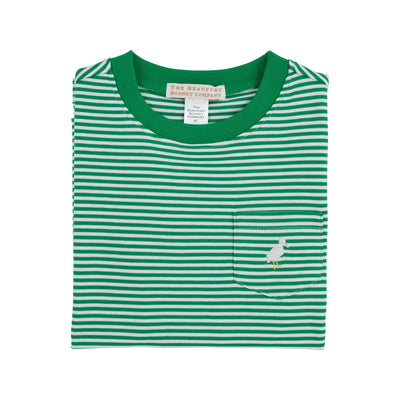 Carter Pocket Crewneck Kiawah KG Stripe SS