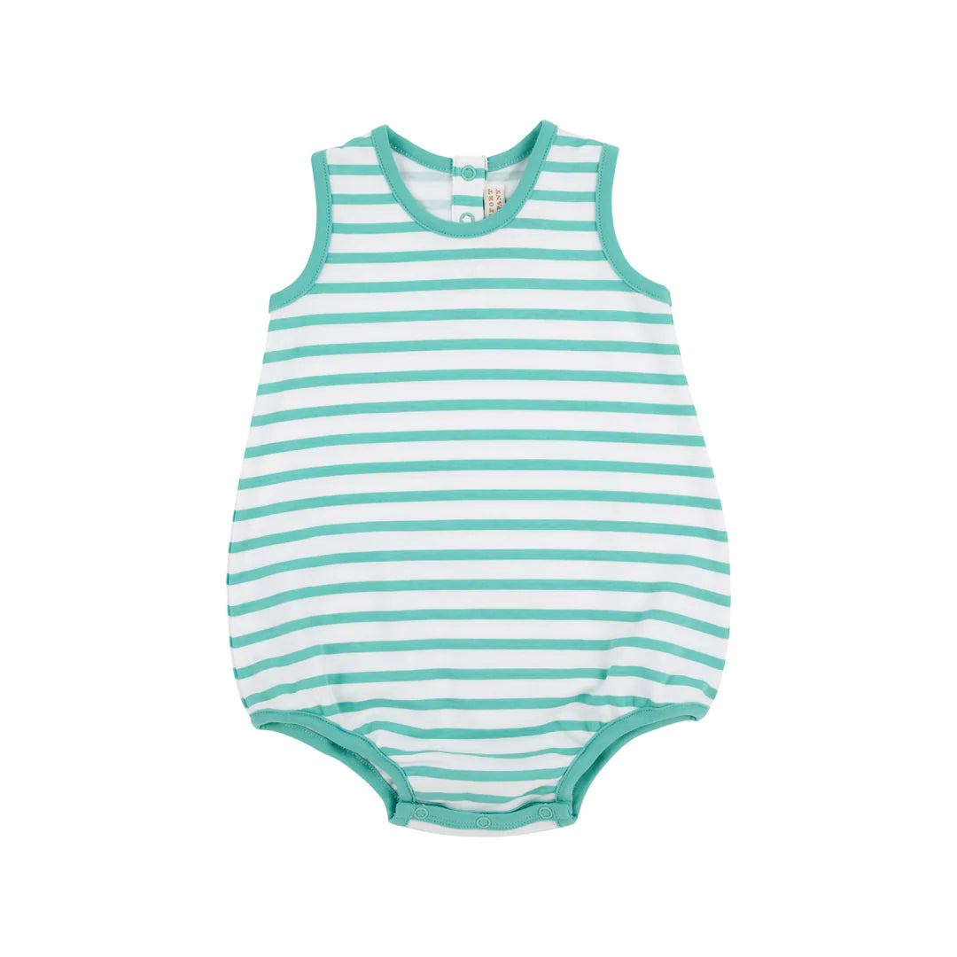 Patton Play Bubble Turks Teal Stripe