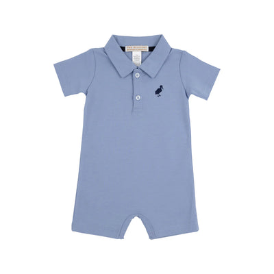 Sir Proper Romper Park City Periwinkle Nan Navy