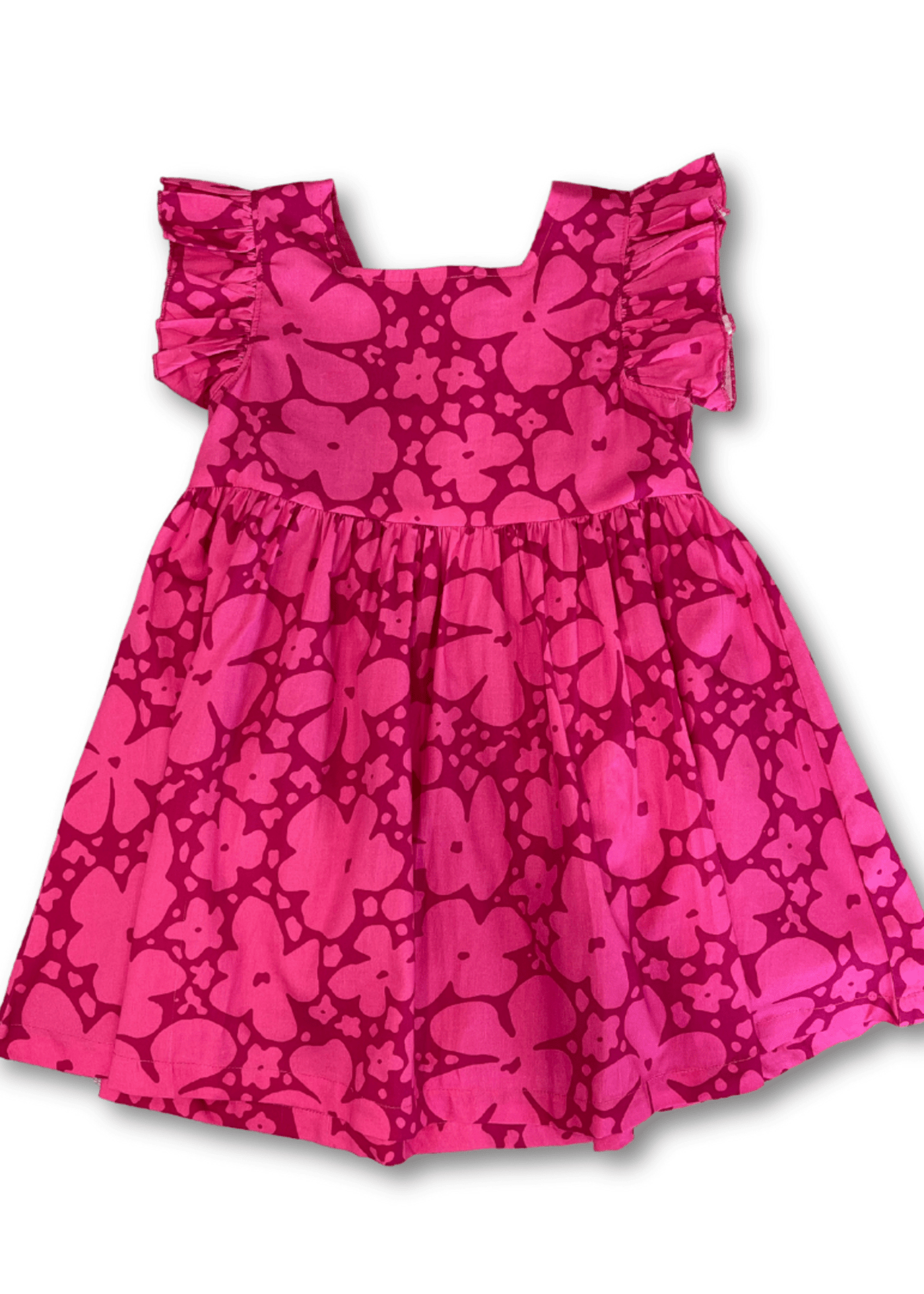 Mamie Dress Magenta