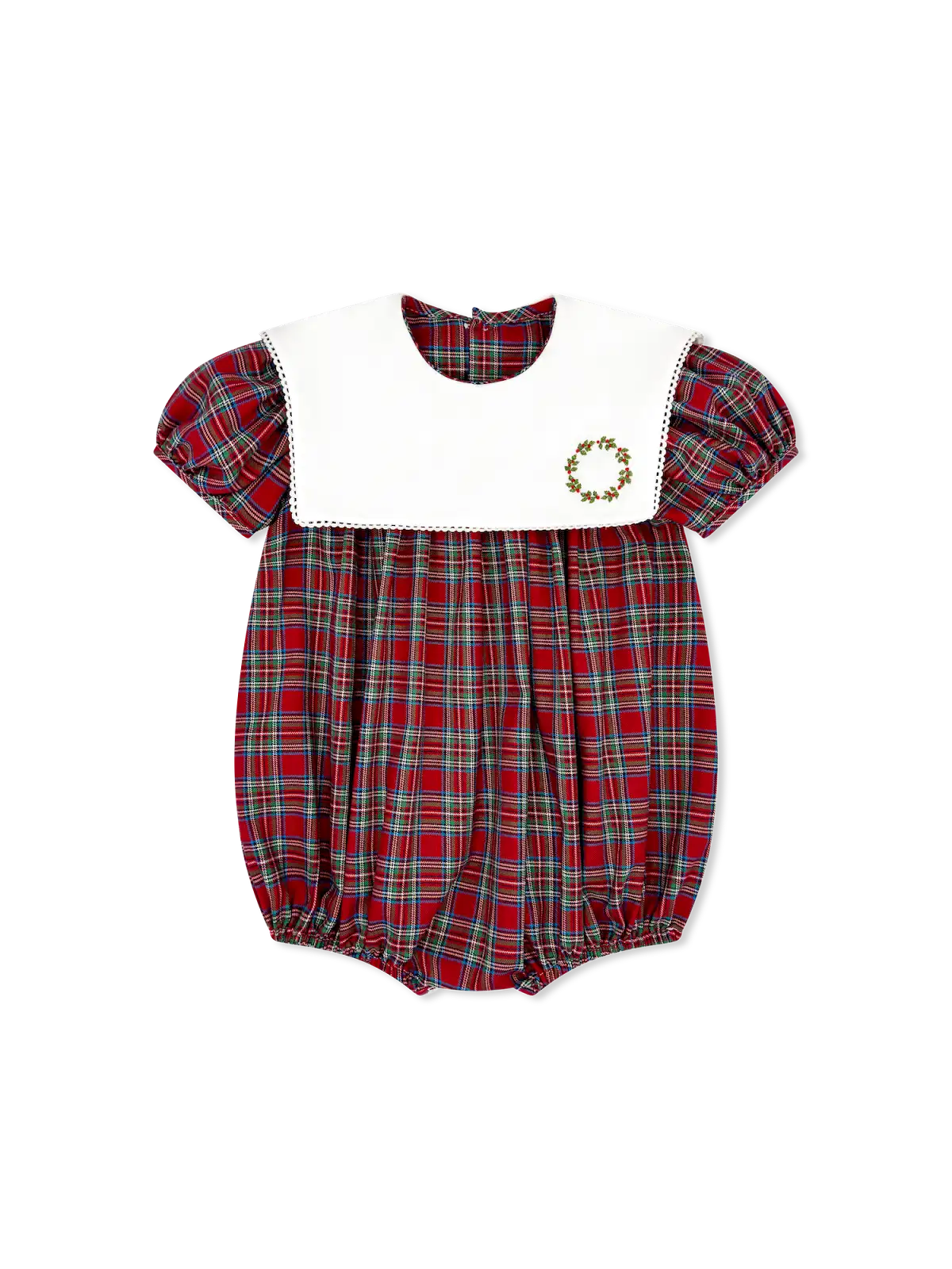 Hope Chest Bubble Woodstock Plaid, Wreath